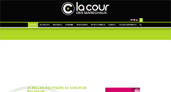 Desktop Screenshot of courdesmarechaux.fr